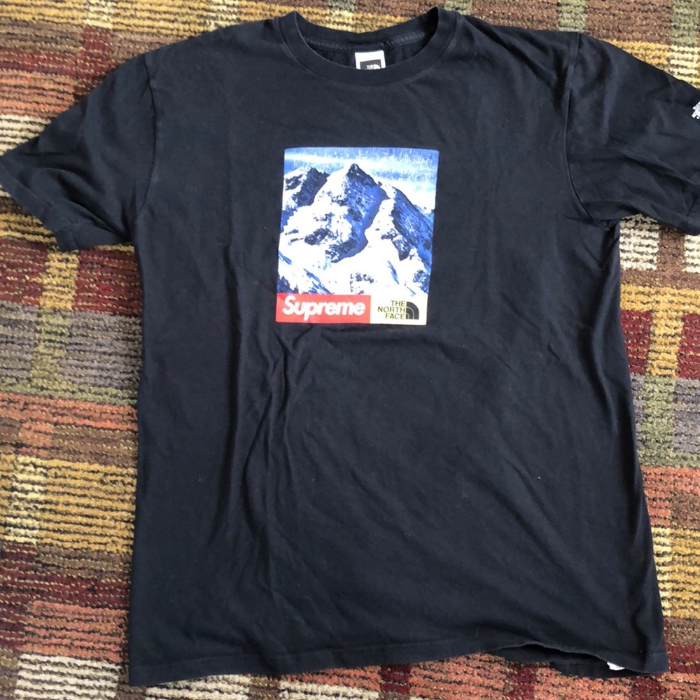 Supreme The North Face Mountain tee size M